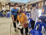รับผลการตรวจสุขภาพ ตามโครงการตรวจคัดกรองสุขภาพเชิงรุกในชุมชน