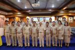 พิธีประดับเครื่องหมายอินทรธนู และเปิดการประชุมสภาเทศบาลตำบลห